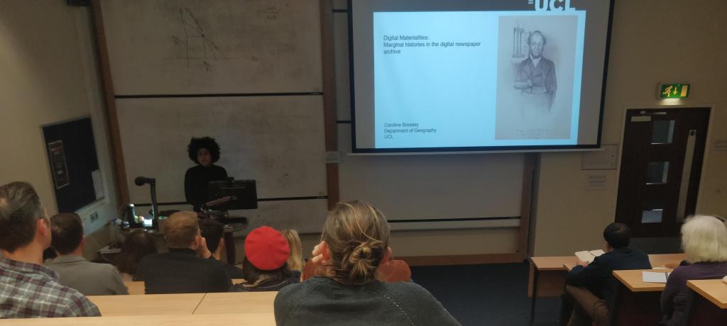 Keynote speaker: Dr Caroline Bressey, UCL 